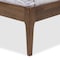 Baxton Studio Ember Dark Grey and Brown Finish Wood Queen Size Platform Bed 135-7388 - alternate 5